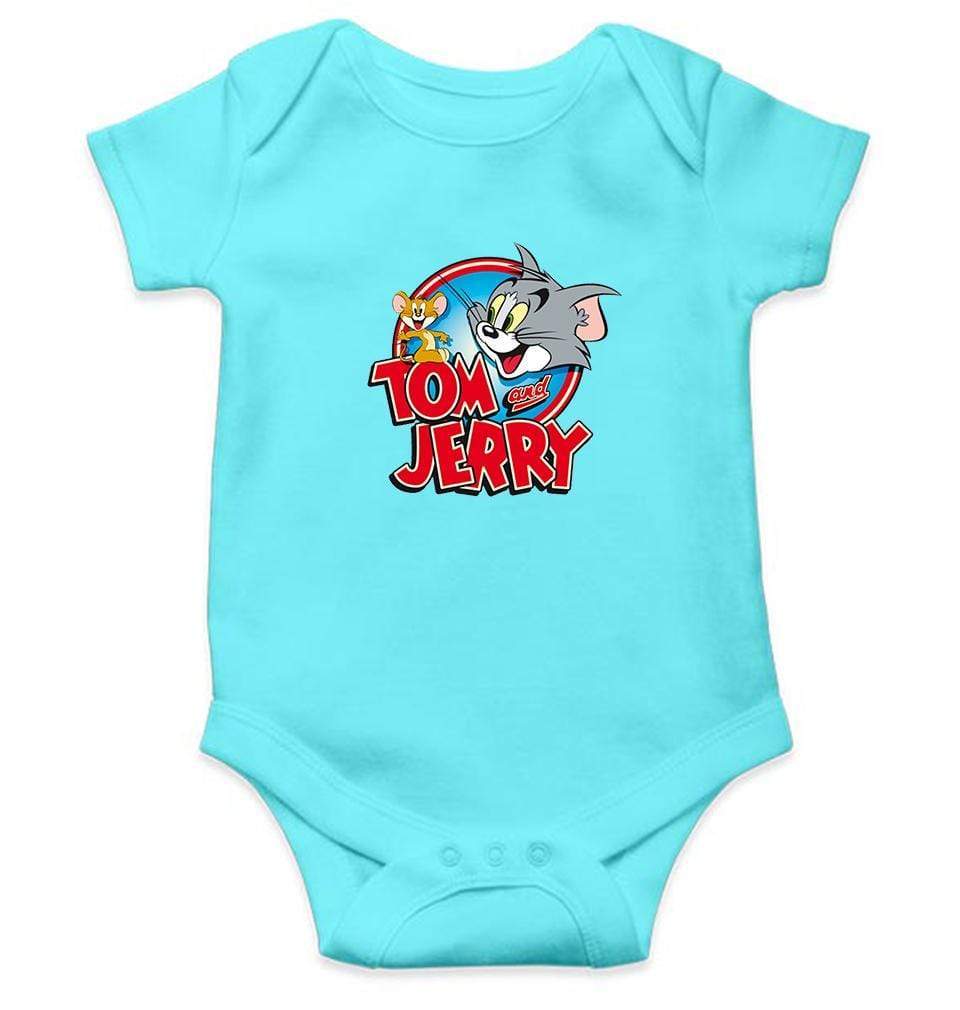 Tom and Jerry Rompers for Baby Boy- FunkyTradition FunkyTradition