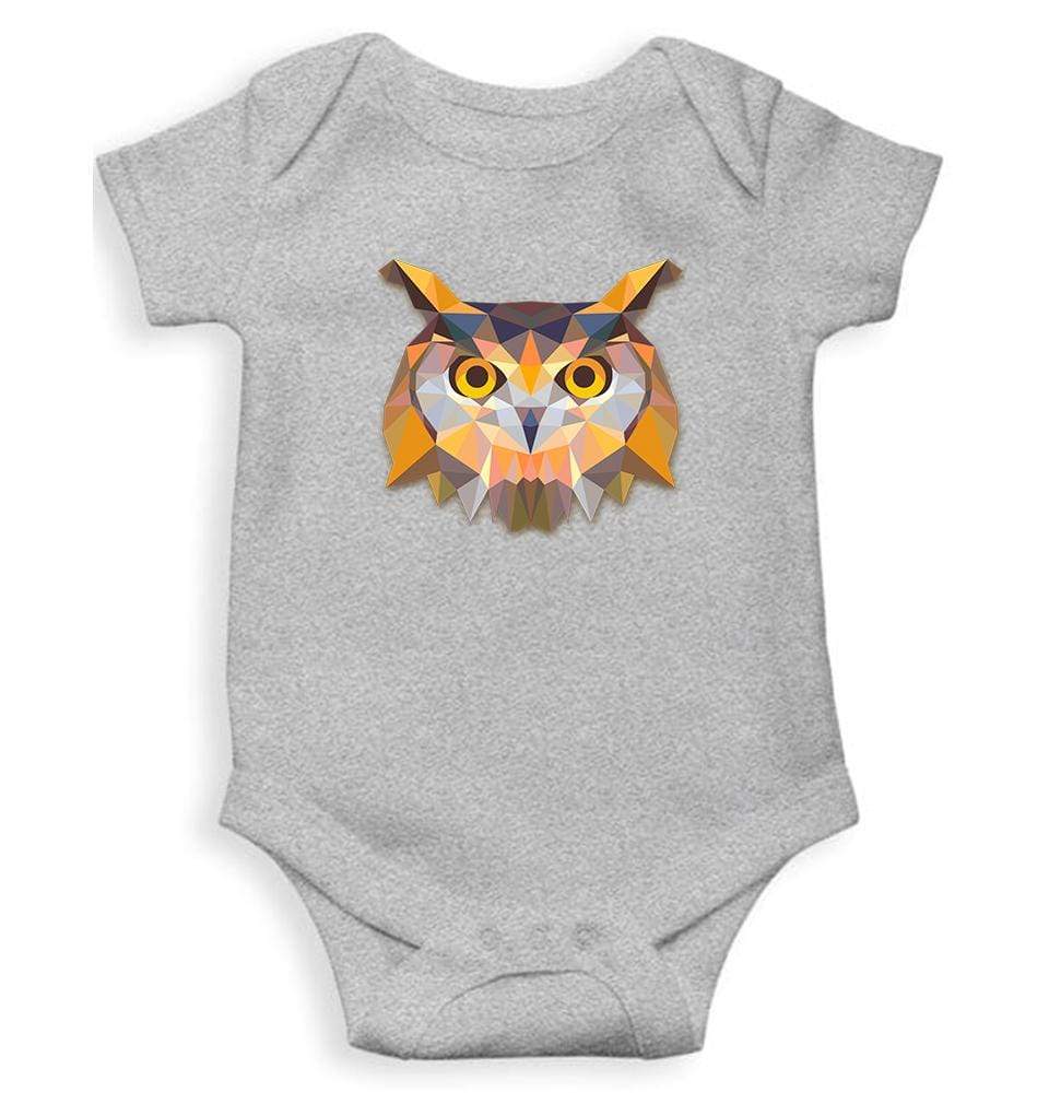 Triangle Owl Rompers for Baby Boy- FunkyTradition FunkyTradition