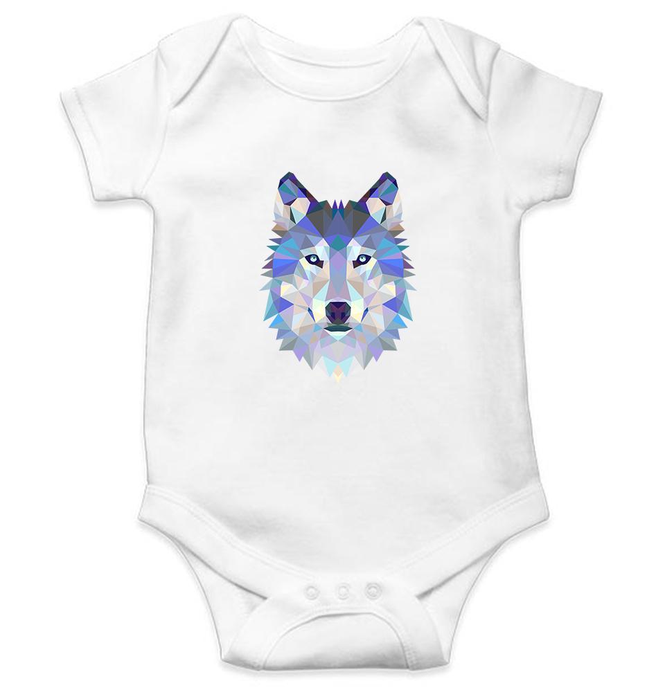 Wolf Rompers for Baby Boy- FunkyTeesClub