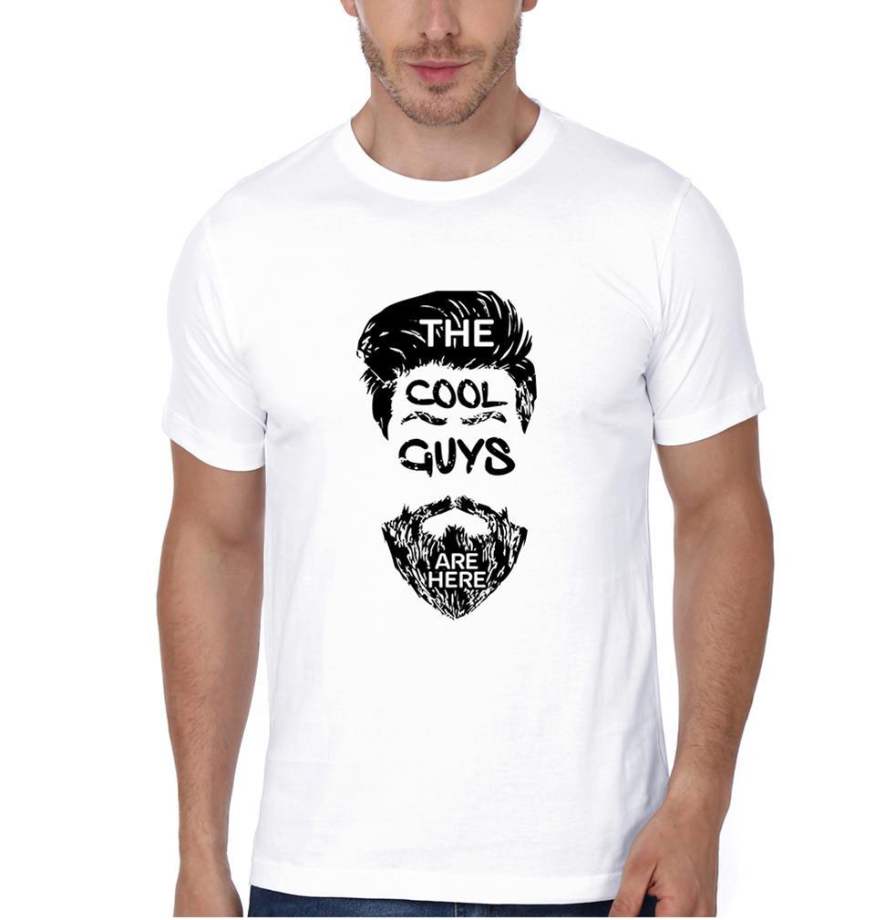 Cool Guys Here Brother-Brother Half Sleeves T-Shirts -FunkyTees