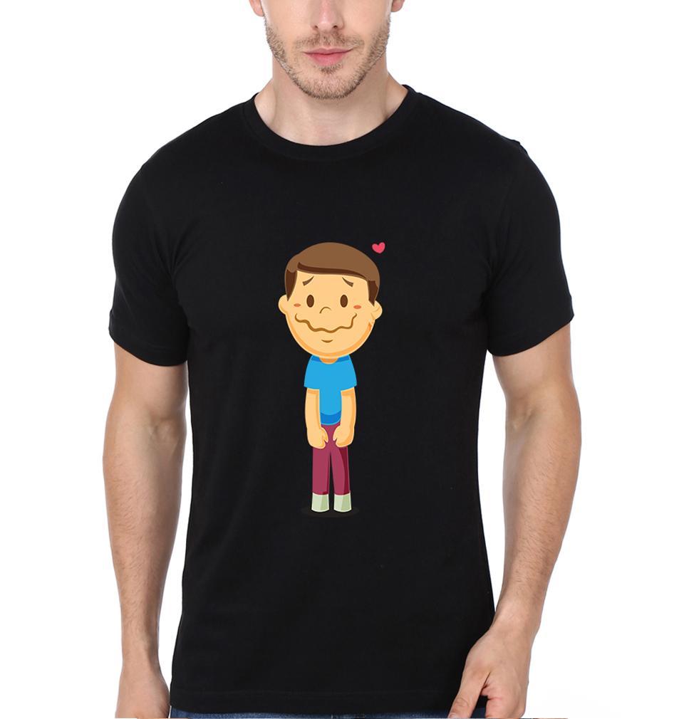 Dominate Couple Half Sleeves T-Shirts -FunkyTees
