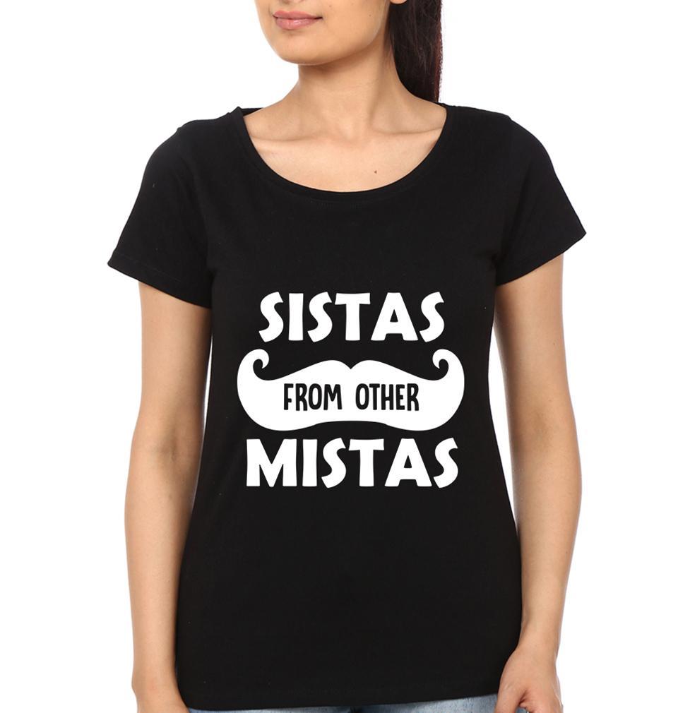 Sista BFF Half Sleeves T-Shirts-FunkyTees