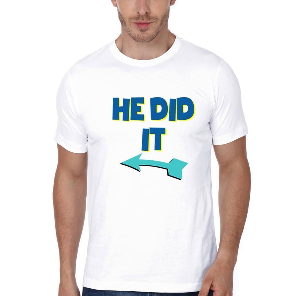 He Did Brother-Brother Half Sleeves T-Shirts -FunkyTees