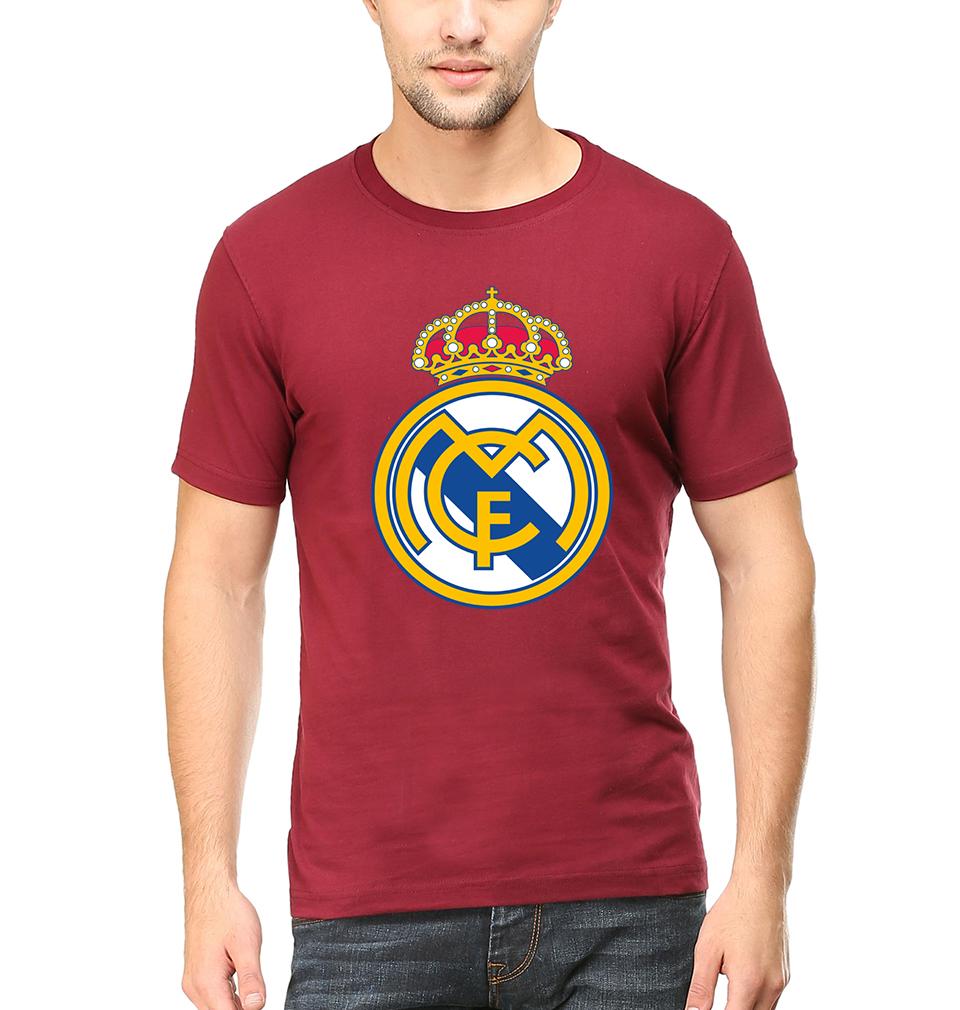 Real Madrid Men Half Sleeves T-Shirts-FunkyTeesClub