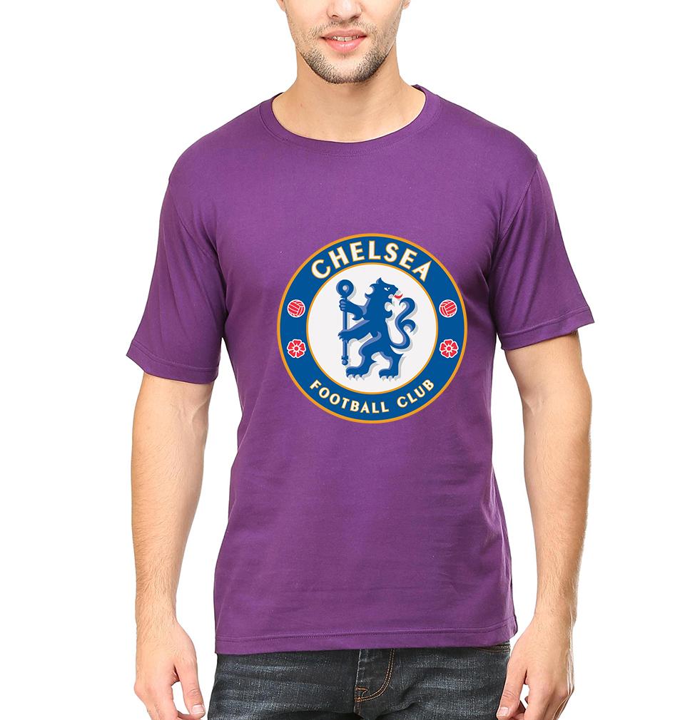 Chelsea Men Half Sleeves T-Shirts-FunkyTeesClub