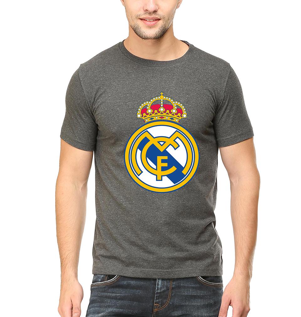 Real Madrid Men Half Sleeves T-Shirts-FunkyTeesClub
