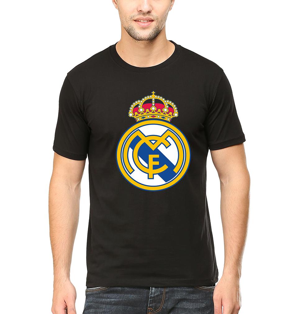 Real Madrid Men Half Sleeves T-Shirts-FunkyTeesClub