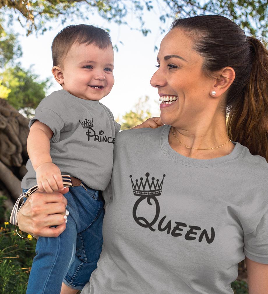 Queen Prince Mother and Son Matching T-Shirt- FunkyTeesClub
