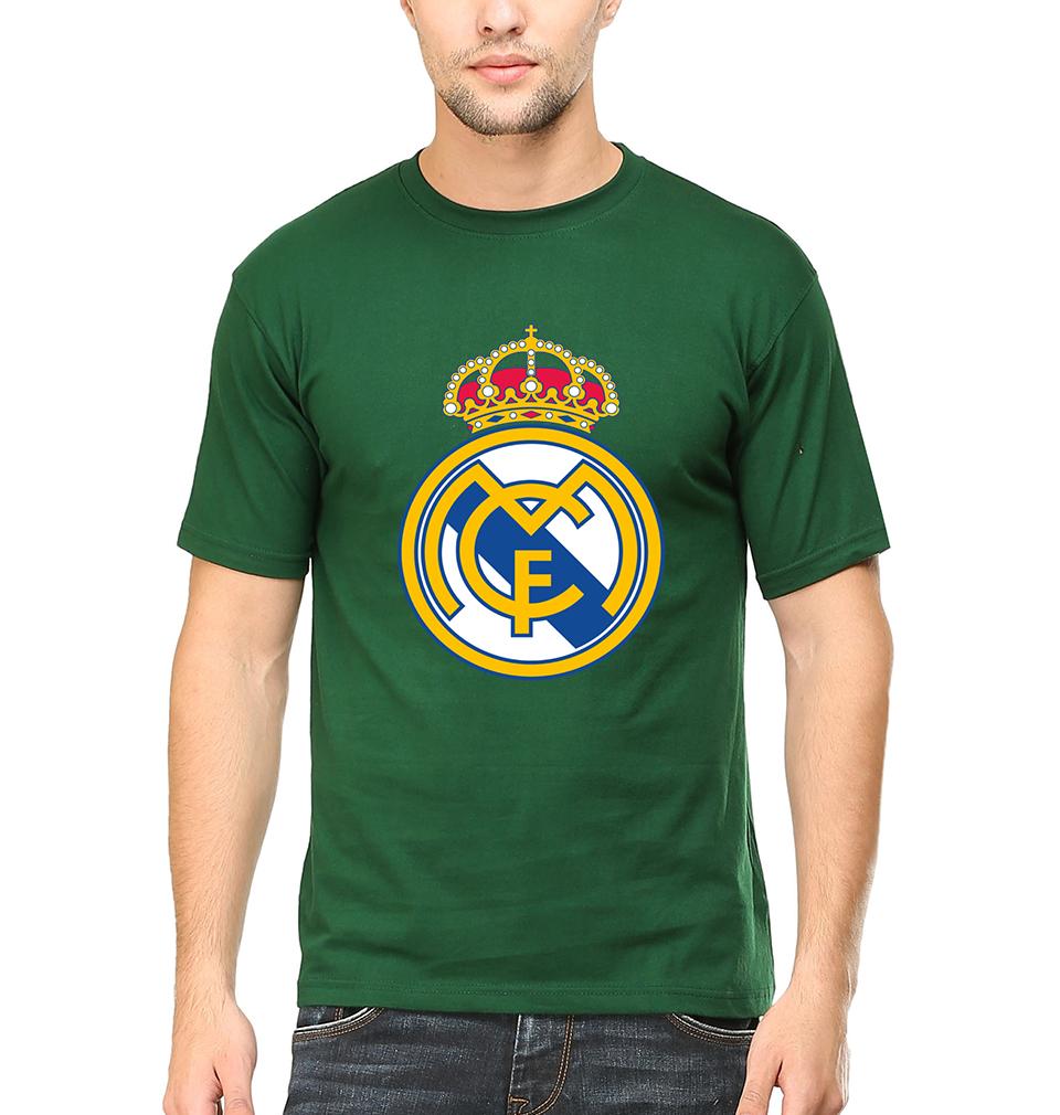 Real Madrid Men Half Sleeves T-Shirts-FunkyTeesClub