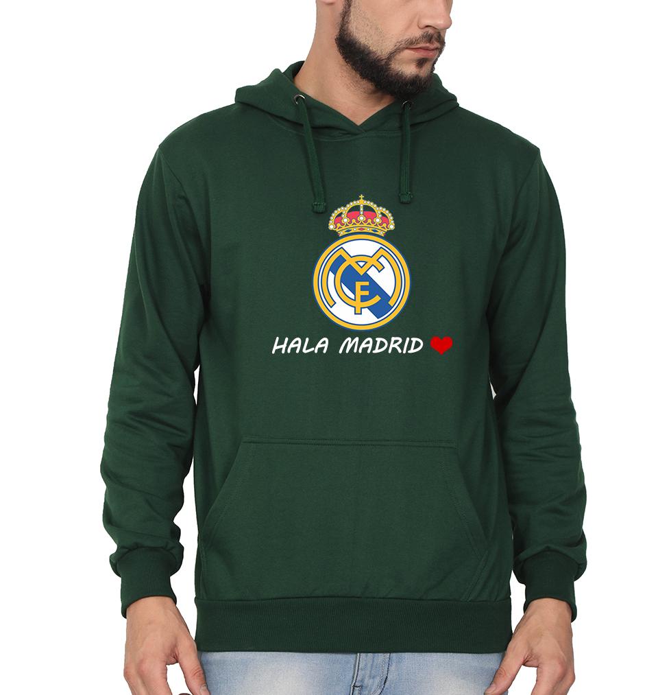 Hala Madrid Men Hoodies-FunkyTeesClub