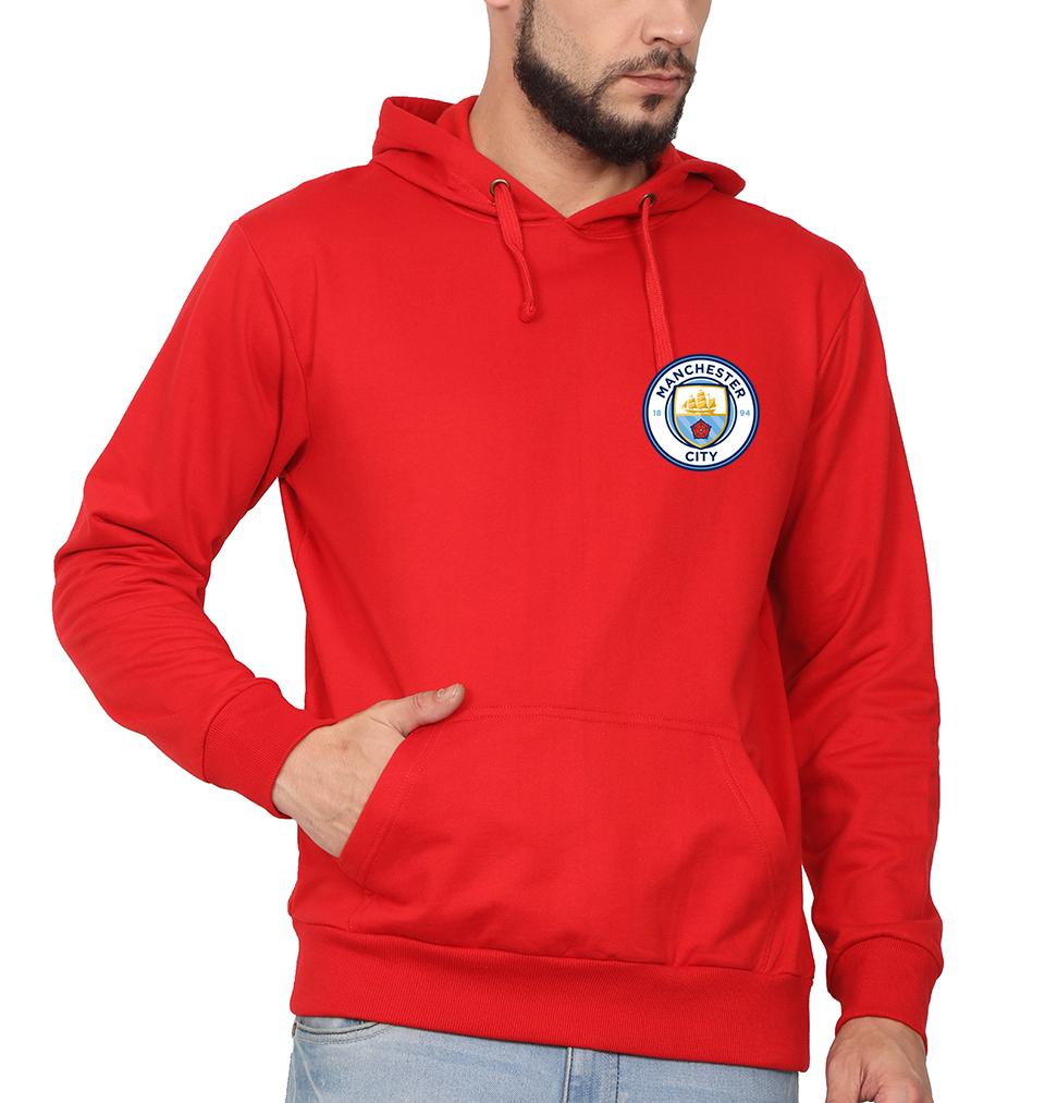 Manchester City Logo Men Hoodies-FunkyTeesClub