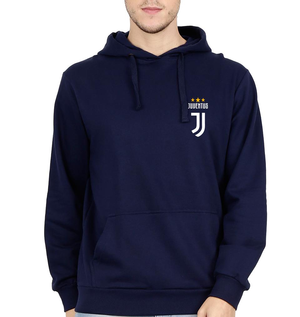 Juventus Logo Men Hoodies-FunkyTeesClub