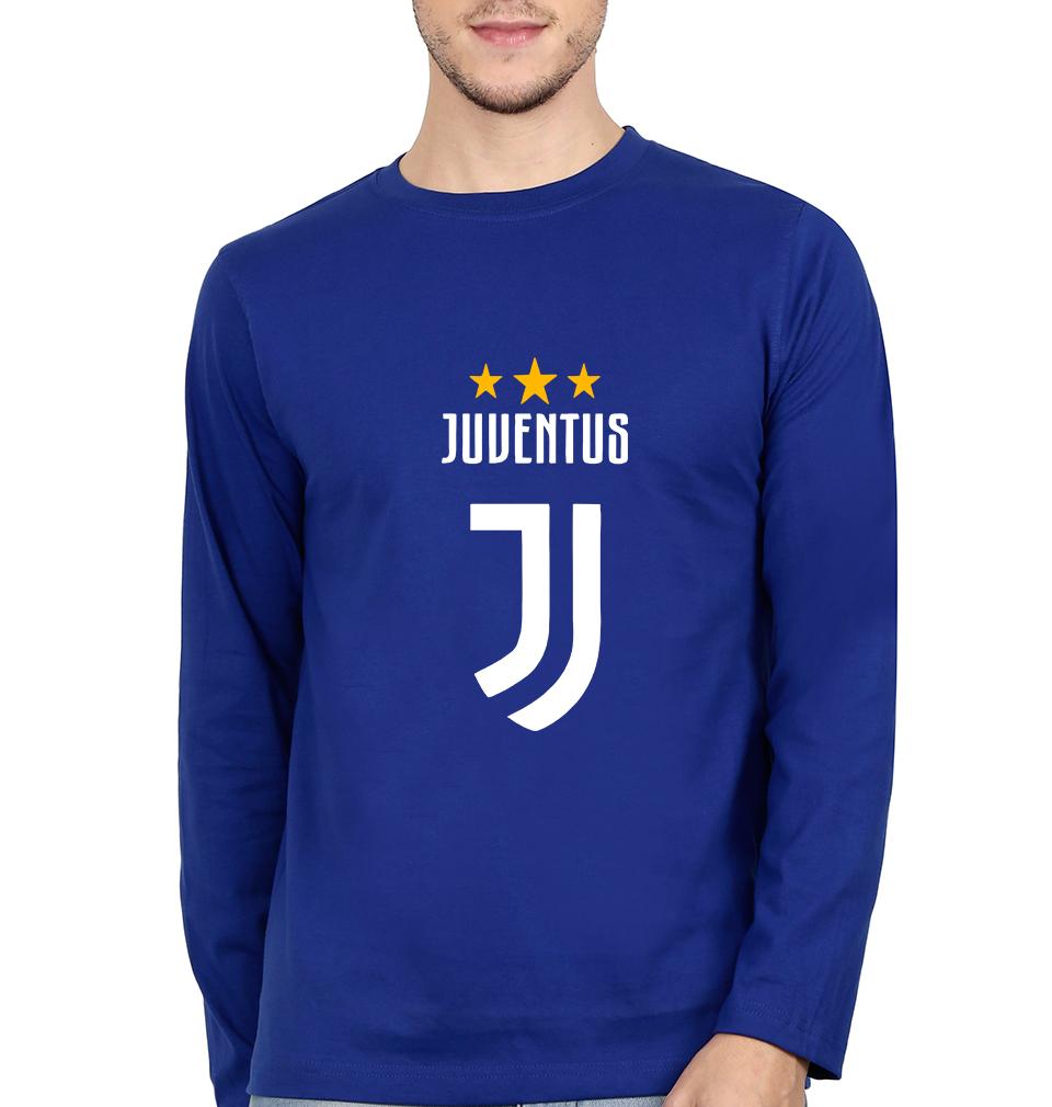 Juventus Men Full Sleeves T-Shirts-FunkyTeesClub