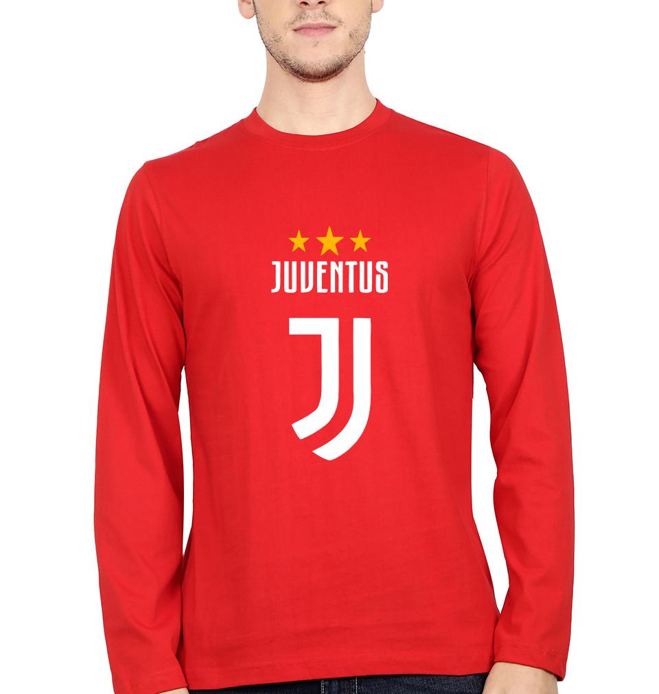Juventus Men Full Sleeves T-Shirts-FunkyTeesClub