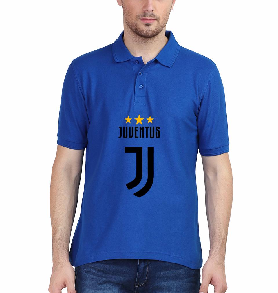 Juventus Men Polo Half Sleeves T-Shirts-FunkyTeesClub