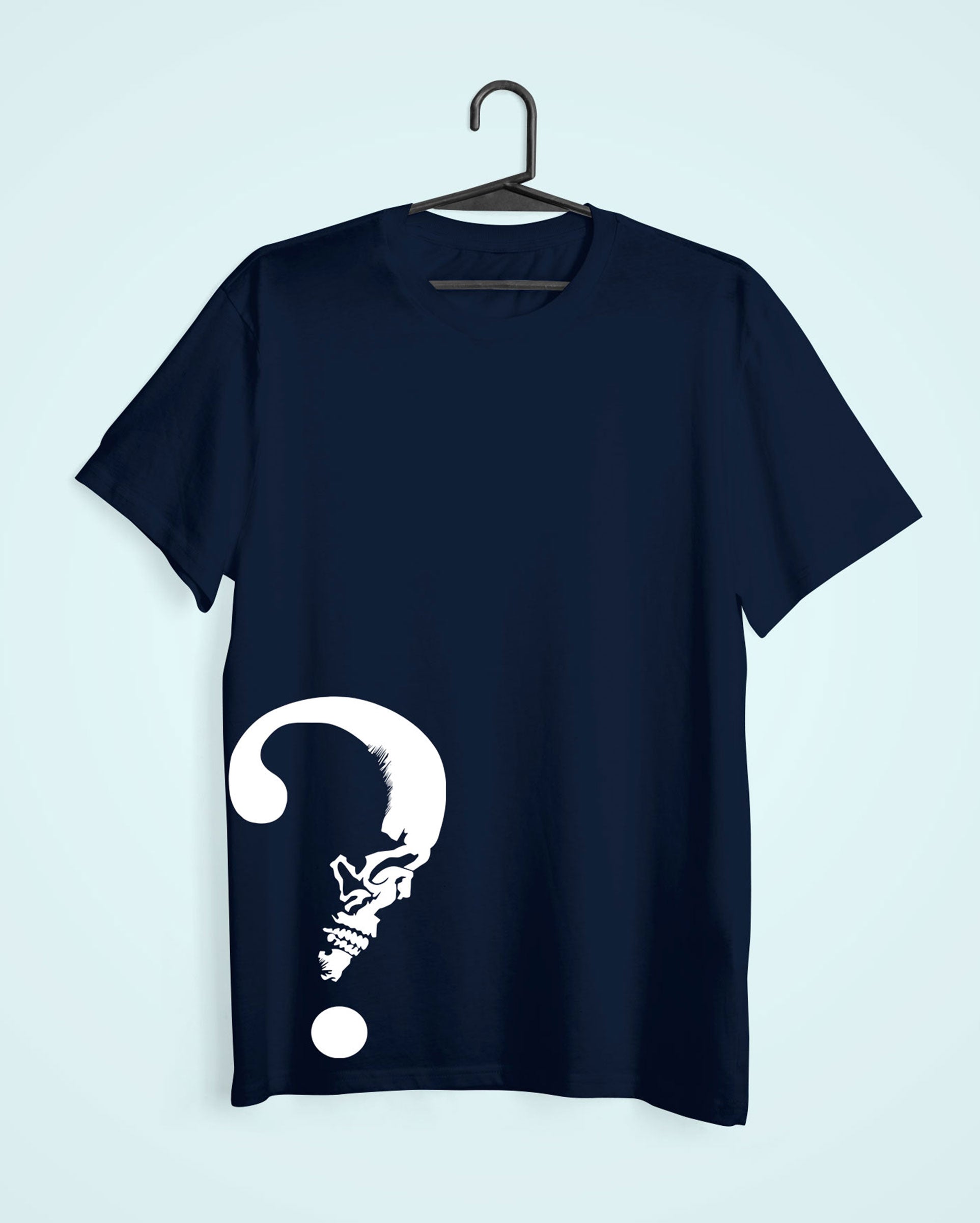 Evil Qm Mens Half Sleeves T-shirt- FunkyTeesClub