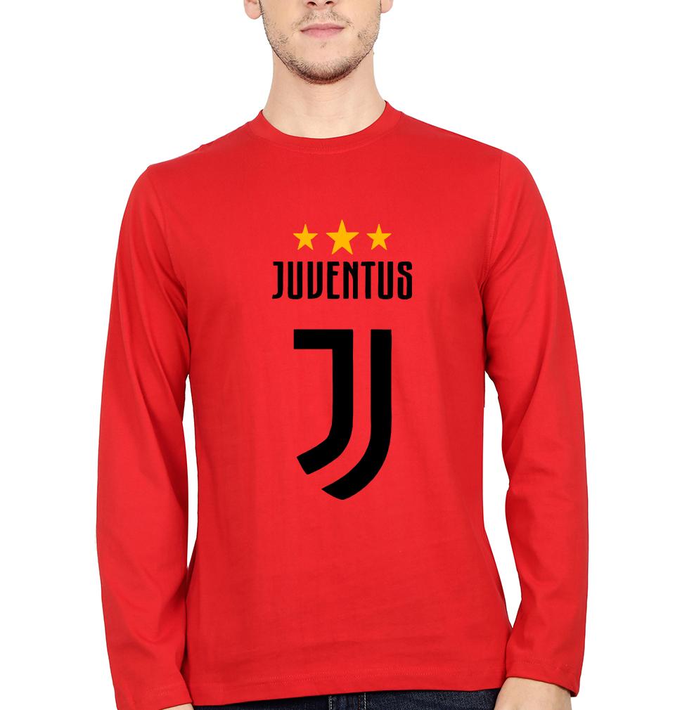 Juventus Men Full Sleeves T-Shirts-FunkyTeesClub