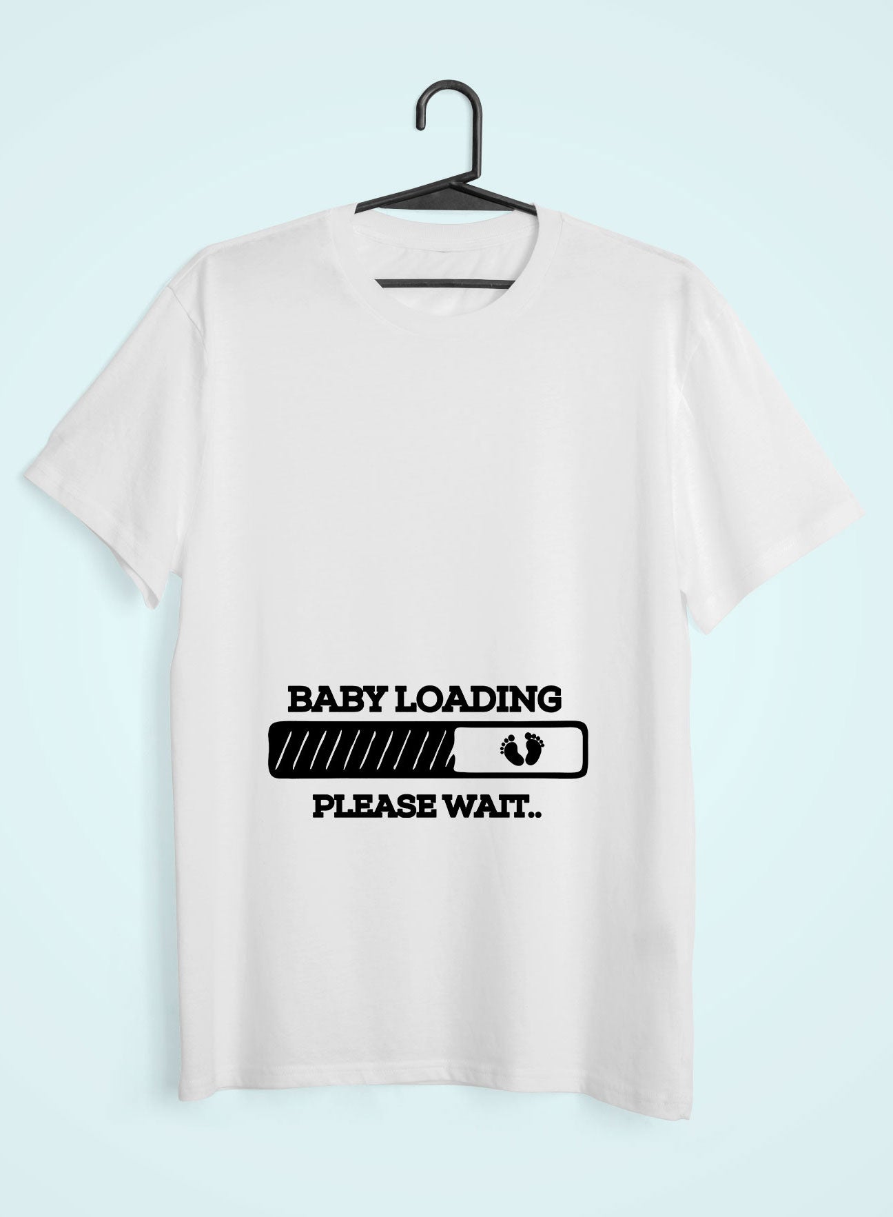 Mom To Bee Dad To Bee Pregnancy Announcement Maternity Couple Half Sleeves T-Shirts -FunkyTeesClub