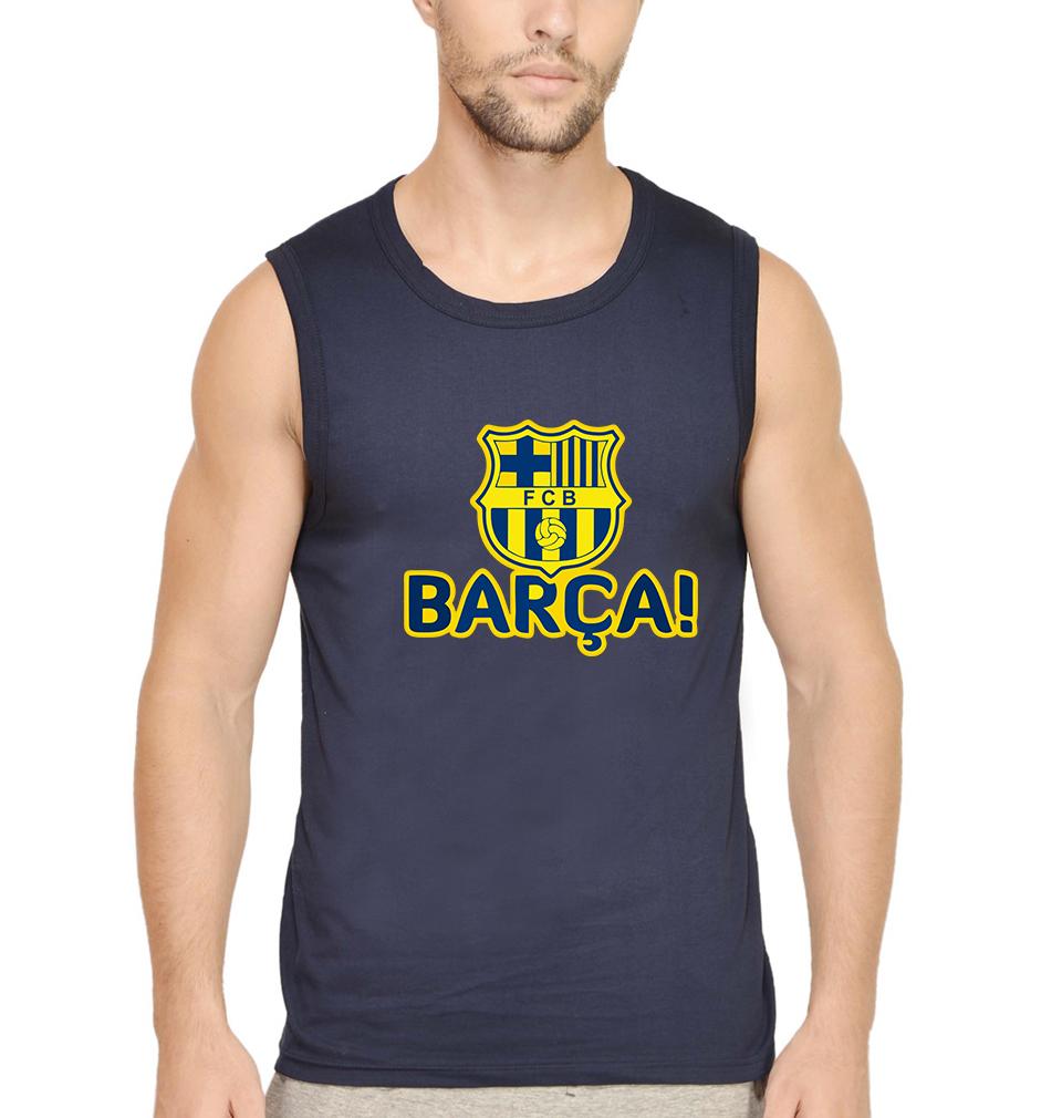 FCB Men Gym Vest-FunkyTeesClub