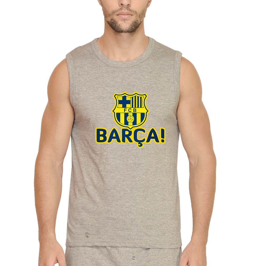 FCB Men Gym Vest-FunkyTeesClub