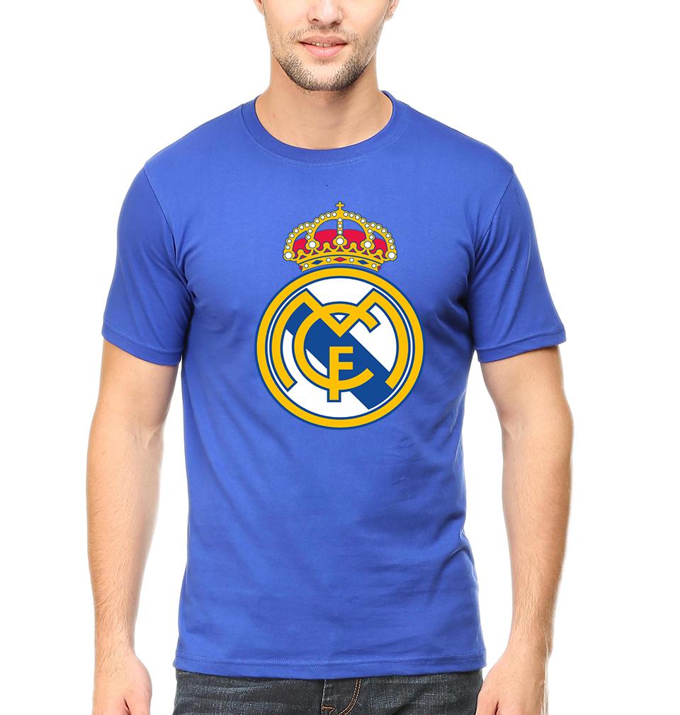 Real Madrid Men Half Sleeves T-Shirts-FunkyTeesClub