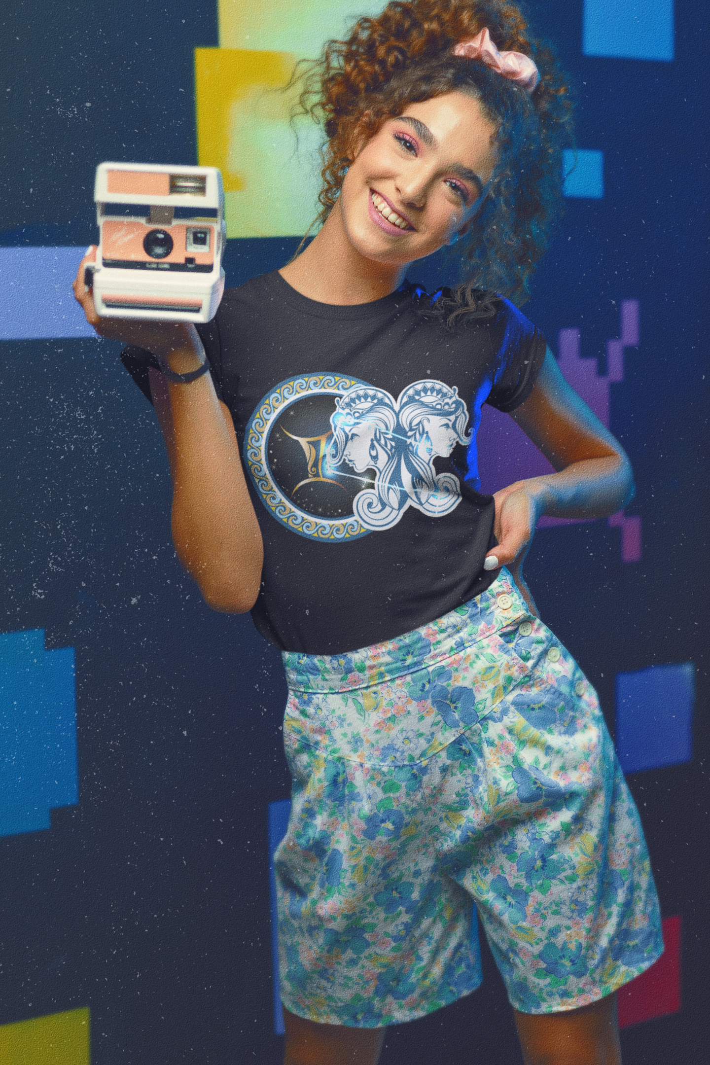 Gemini Zodiac Sign Women Half Sleeves T-shirt- FunkyTeesClub