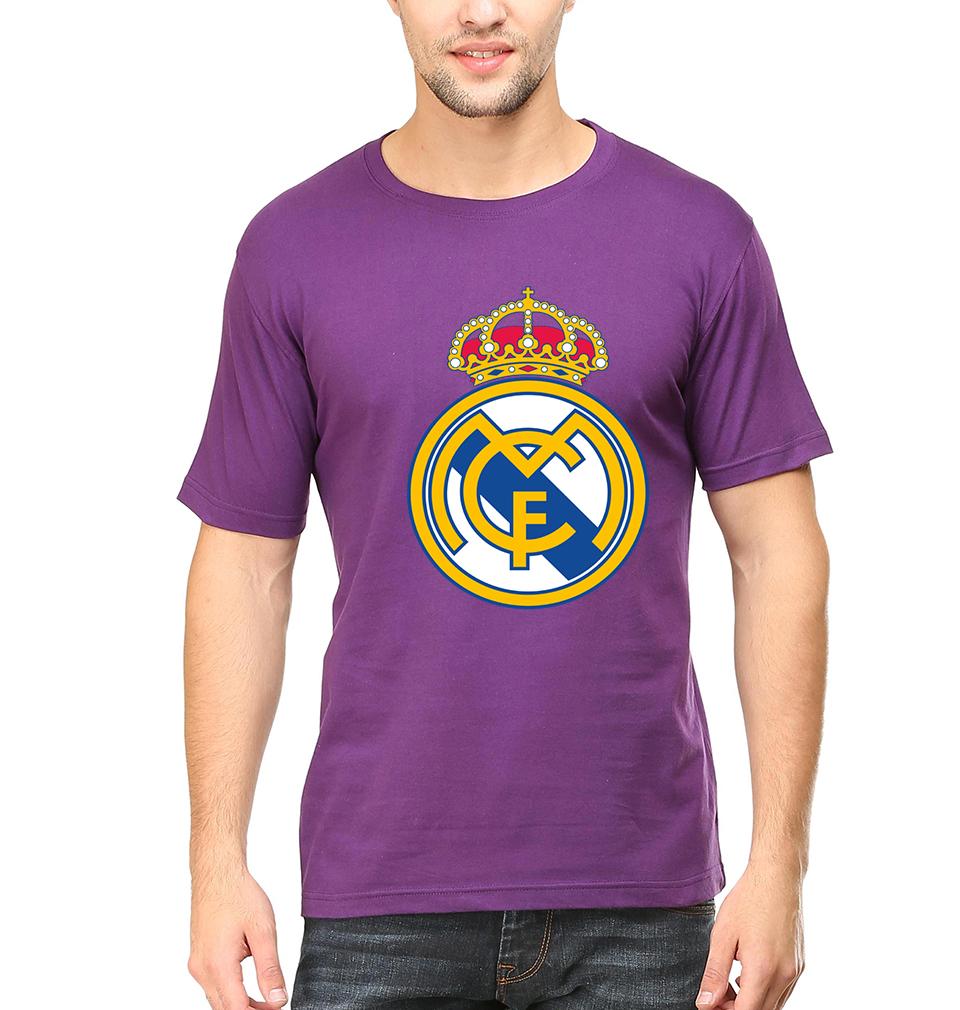 Real Madrid Men Half Sleeves T-Shirts-FunkyTeesClub