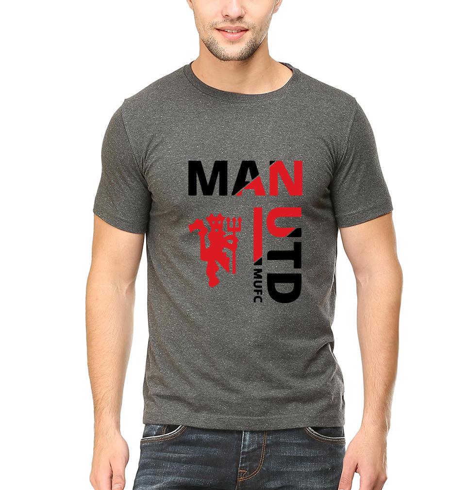 Manchester United Men Half Sleeves T-Shirts-FunkyTeesClub