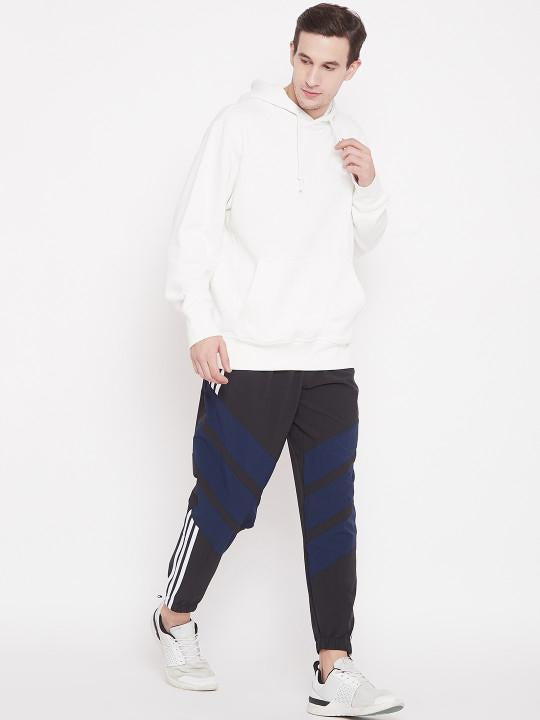 Plain White Hoodie Sweatshirt -FunkyTeesClub