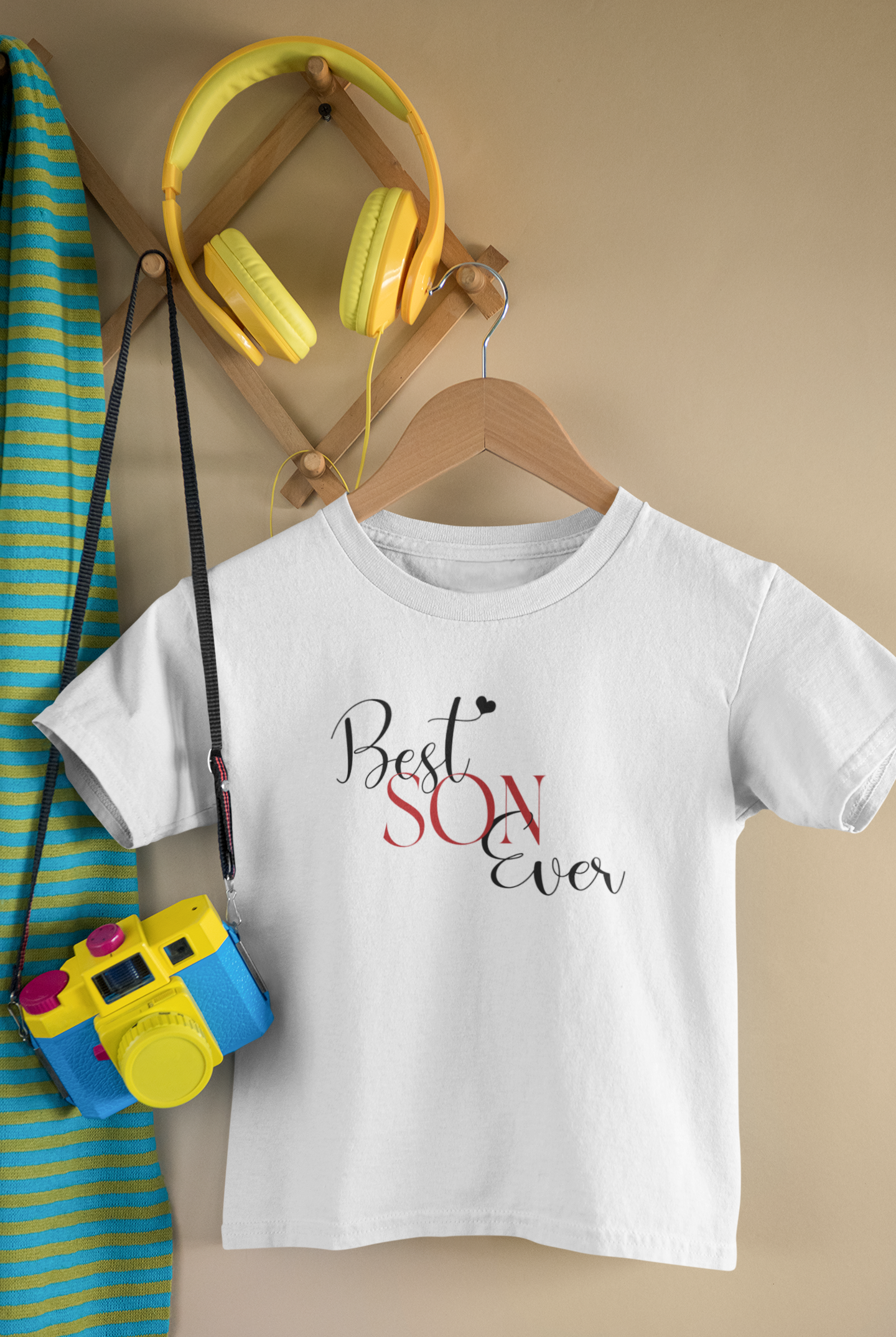 Best Son Ever Father and Son White Matching T-Shirt- FunkyTeesClub