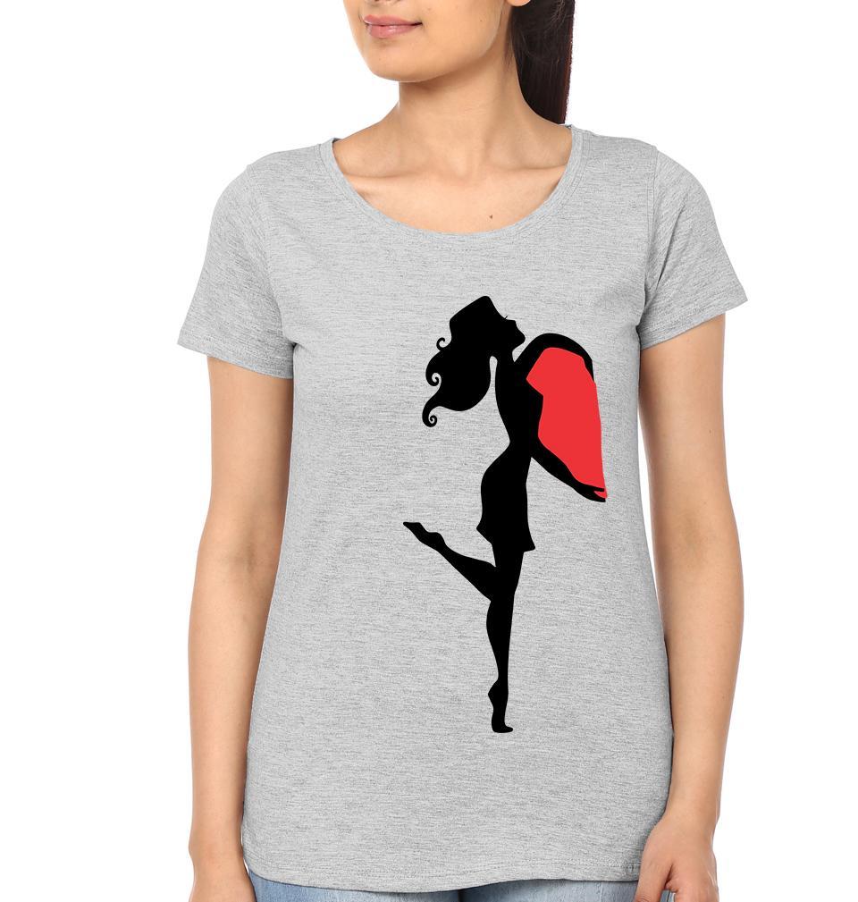 Couple Making Heart Couple Half Sleeves T-Shirts -FunkyTees