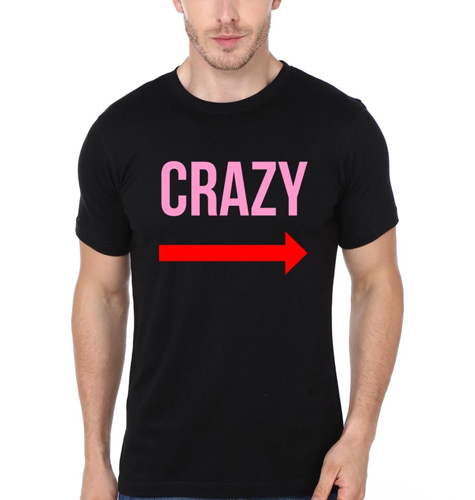 Crazy BFF Half Sleeves T-Shirts-FunkyTees