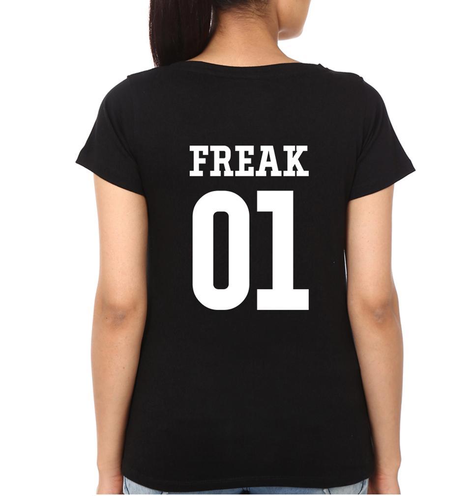 Freak Weirdo BFF Half Sleeves T-Shirts-FunkyTees