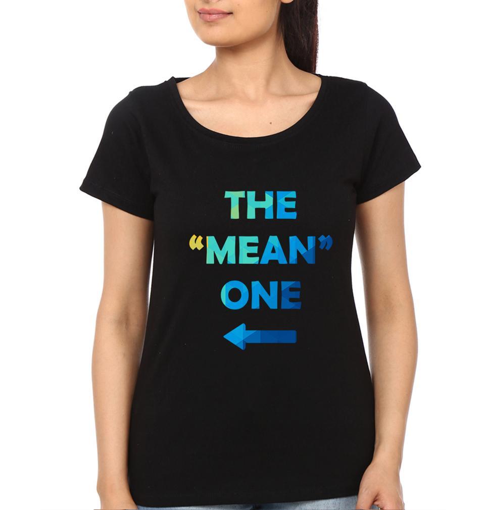 Nice Mean BFF Half Sleeves T-Shirts-FunkyTees