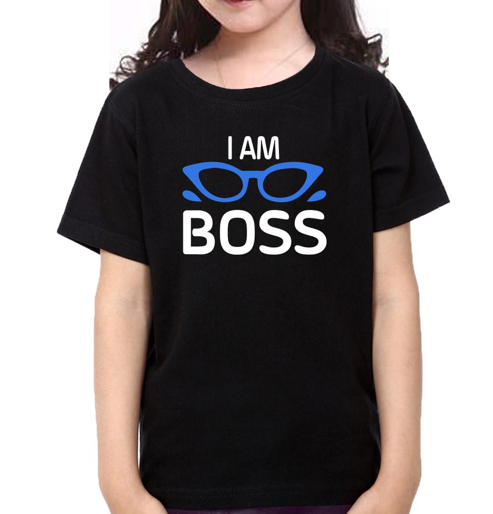 I Used To Be Boss & I Am Boss Father and Daughter Matching T-Shirt- FunkyTeesClub