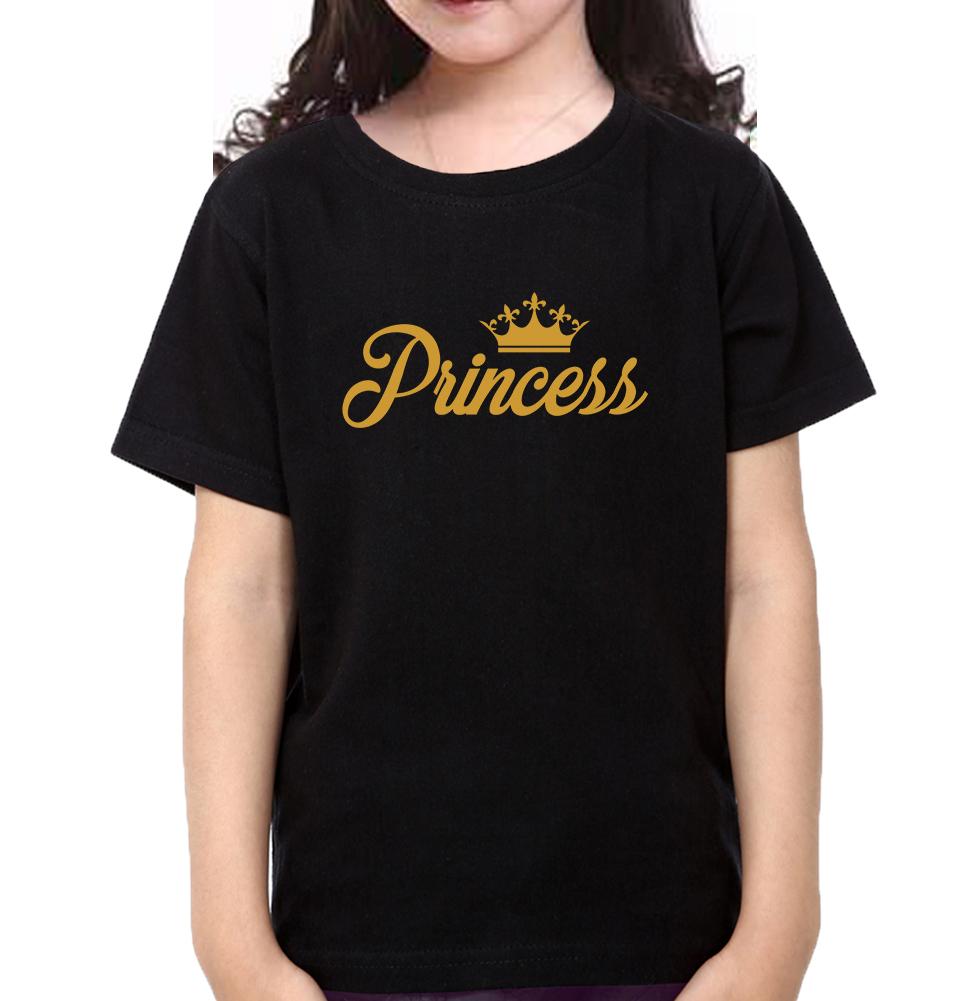 King Princess Father and Daughter Matching T-Shirt- FunkyTeesClub