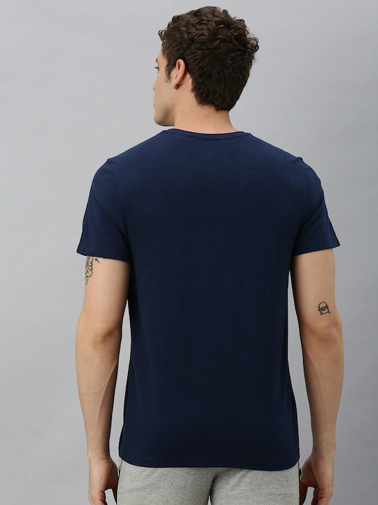 In Hale Yoga Round Neck Mens Half Sleeves T-shirt- FunkyTeesClub