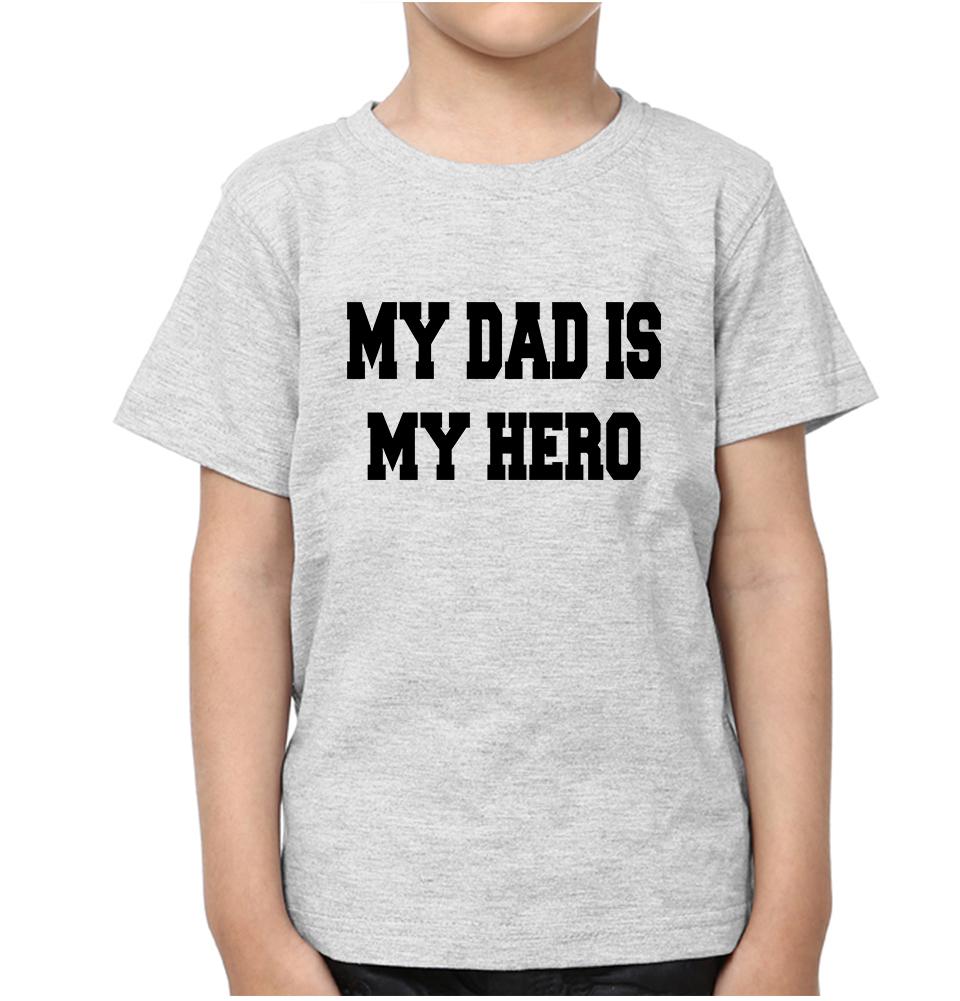 My Dad Is My hero & My Son Is My Prince Father and Son Matching T-Shirt- FunkyTeesClub