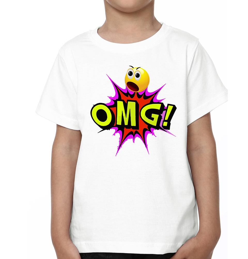 OMG Mother and Son Matching T-Shirt- FunkyTeesClub