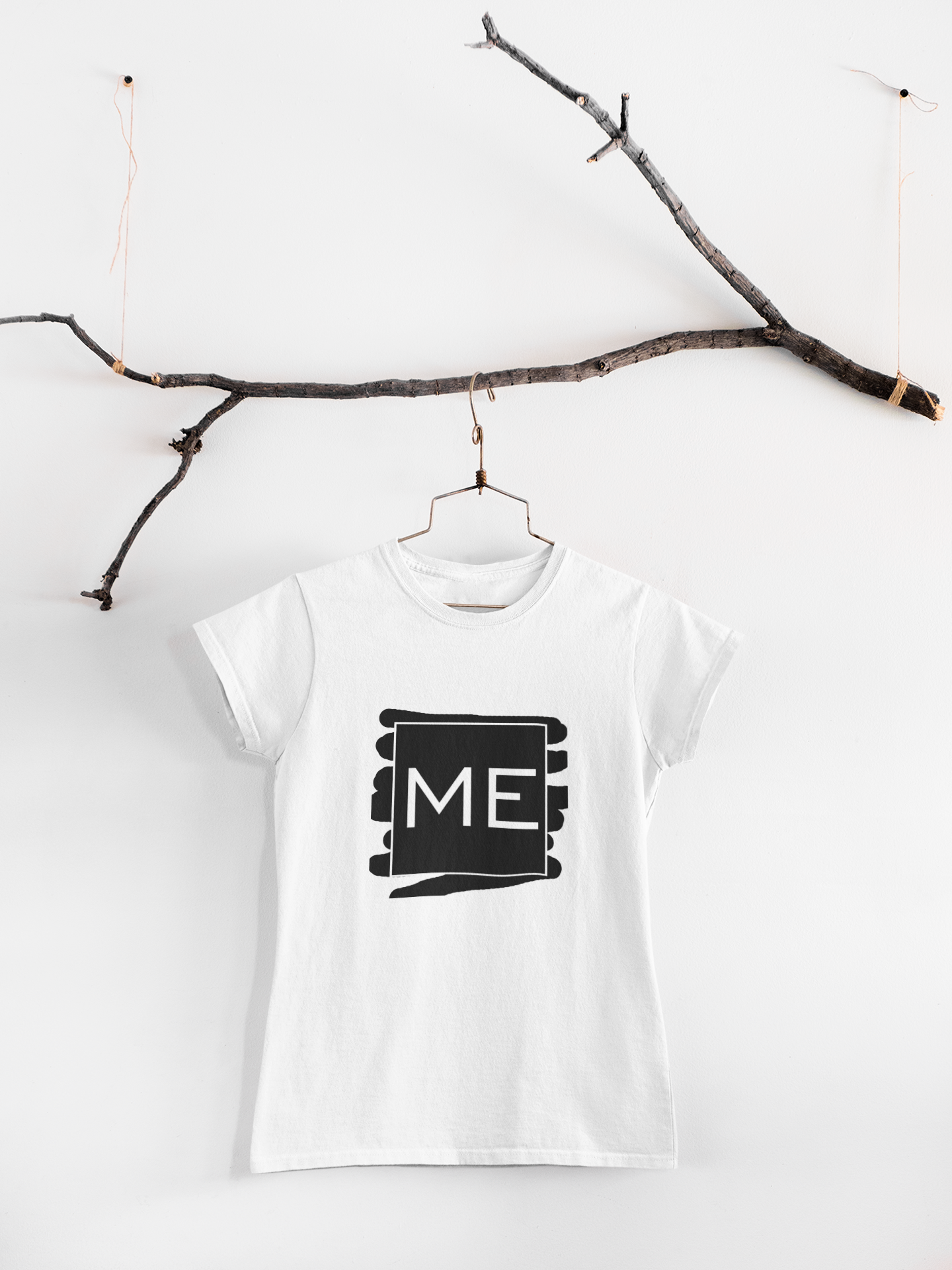 Me Father and Daughter White Matching T-Shirt- FunkyTeesClub