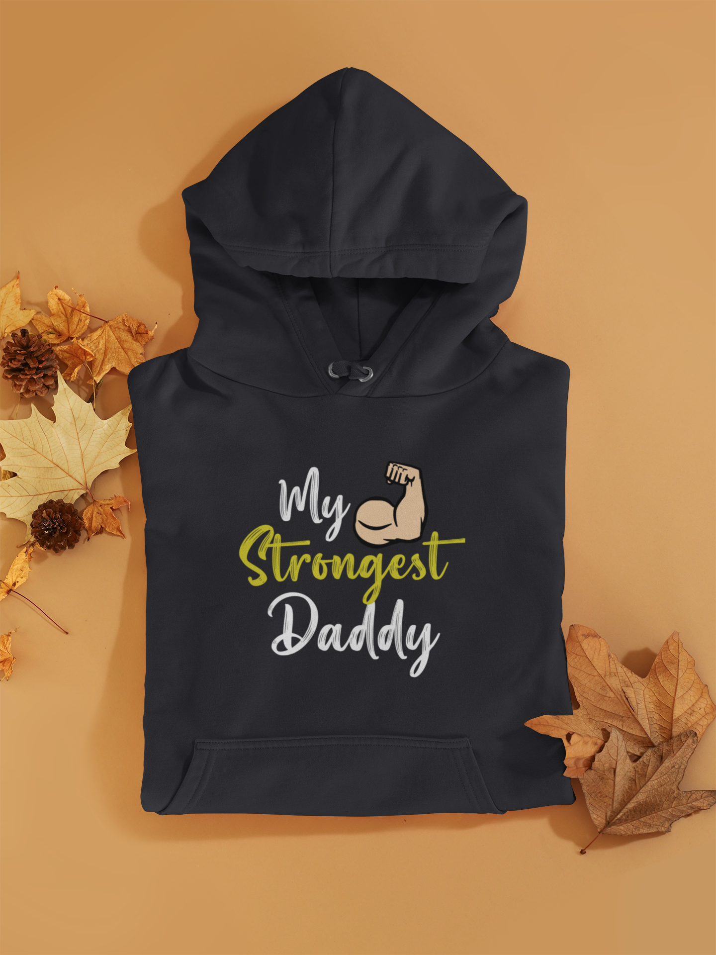 My Smartest Son Father and Son Black Matching Hoodies- FunkyTeesClub