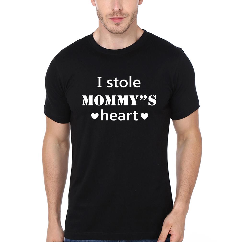 I Stole mommy's Heart Mother and Son Matching T-Shirt- FunkyTeesClub