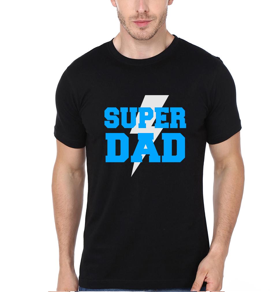Super Dad & Super Girl Father and Daughter Matching T-Shirt- FunkyTeesClub