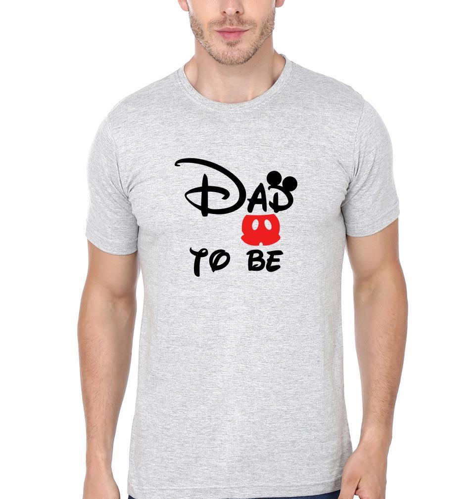 Dad To Be, Mom To Be Couple Half Sleeves T-Shirts -FunkyTees