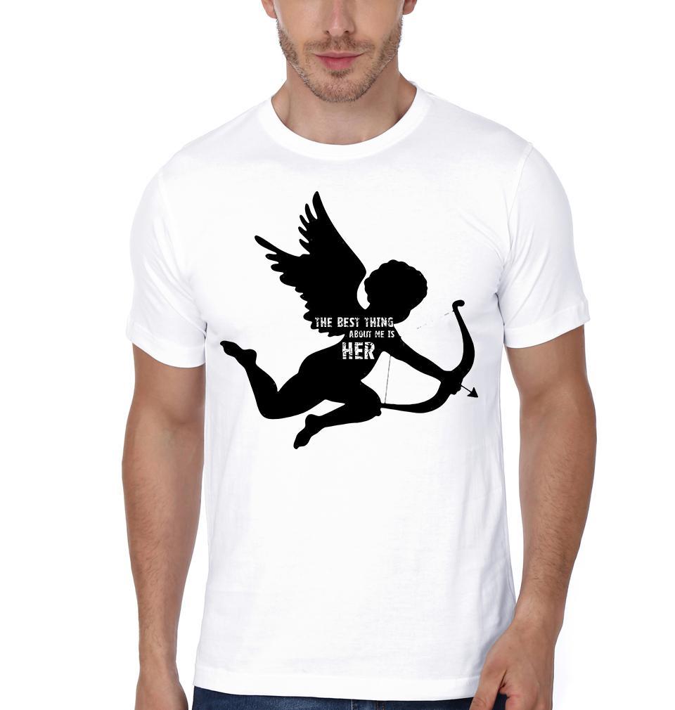 The Best Thing Couple Half Sleeves T-Shirts -FunkyTees