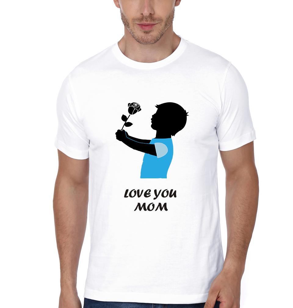 Oo Mera Beta Love You Mom Mother and Son Matching T-Shirt- FunkyTeesClub
