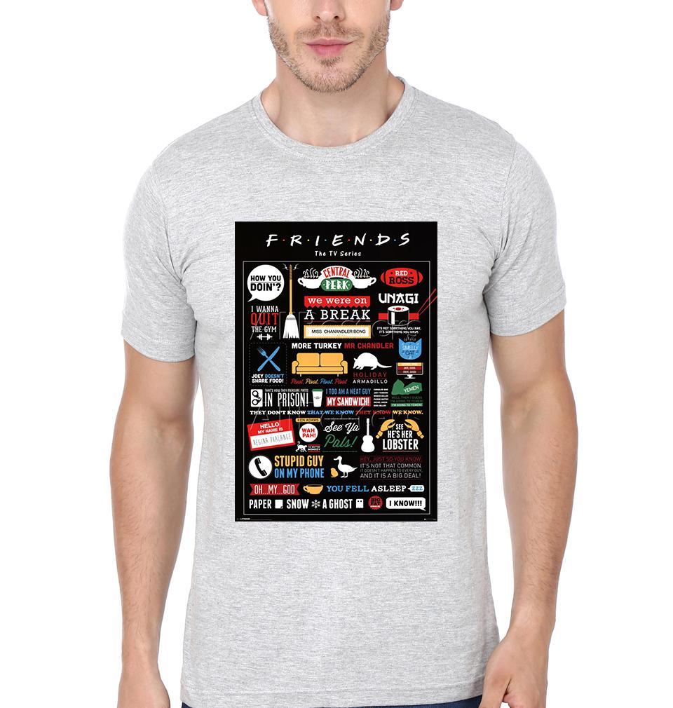 Friends BFF Half Sleeves T-Shirts-FunkyTees