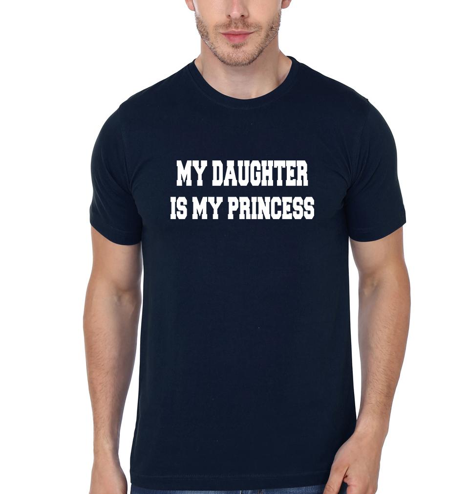 My Daughter My Princess My Dad My Hero Father and Daughter Matching T-Shirt- FunkyTeesClub
