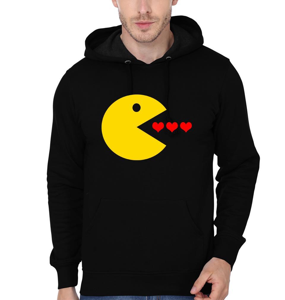 Pacman Couple Hoodie-FunkyTees