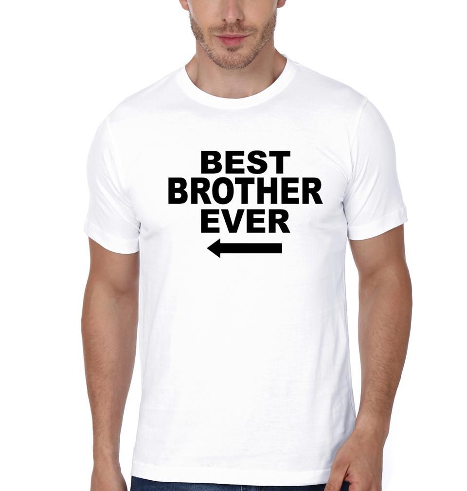 Best Brother Ever Brother-Brother Half Sleeves T-Shirts -FunkyTees